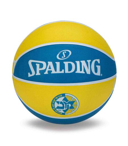 Yellow and blue Euroleague Maccabi basketball