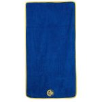 מגבת מכבי כחולה עם רקמה