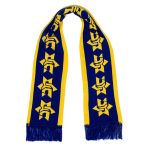 צעיף צמר דגם 'רטרו' 2024-25