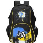 תיק גב MTA שחור עם תא לכדור