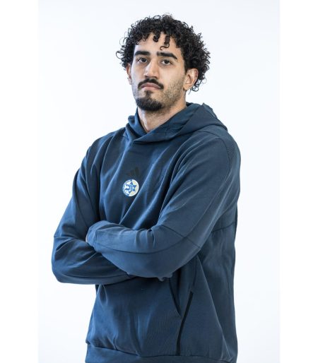 קפוצ'ון כותנה ADIDAS שחור בוגרים 2025-26