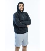 קפוצ'ון כותנה ADIDAS שחור בוגרים 2025-26