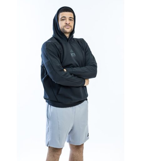 קפוצ'ון כותנה ADIDAS שחור בוגרים 2025-26