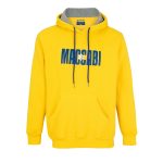 קפוצ'ון MACCABI לוגו רטרו צהוב בוגרים