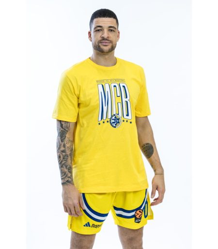 טי שירט MCB שחורה בוגרים