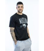 טי שירט סל ברזל שחורה בוגרים