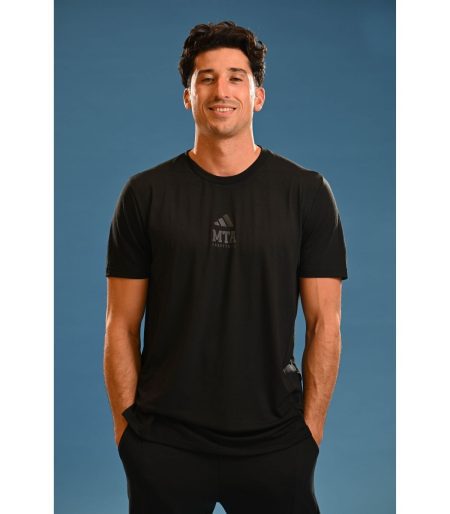 טישרט כותנה ADIDAS שחור בוגרים 2025-26