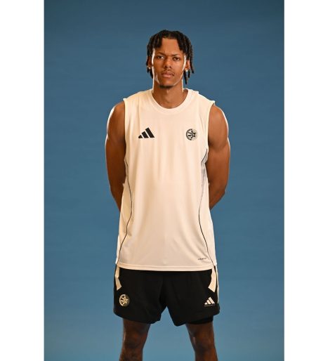 גופיית אימון ADIDAS לבן בוגרים 2025-26