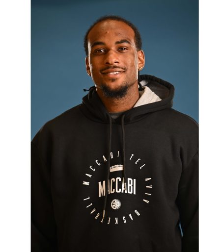 קפוצ'ון היכל MACCABI שחור בוגרים