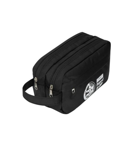 Maccabi Black Bathroom Bag